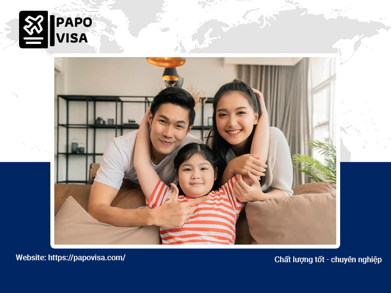 Papo Visa duyệt hồ sơ nhanh chóng tận hưởng chuyến du lịch hạnh phúc cùng gia đình