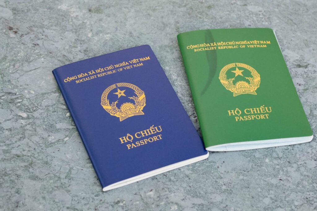 Hình ảnh hộ chiếu - passport vietnam đẹp